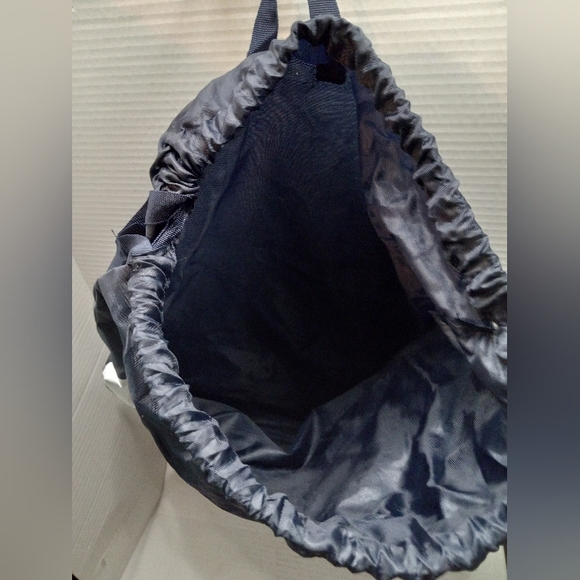 Skechers Comfort Performance Drawstring Navy Blue Backpack Adjustable Straps - Picture 5 of 7